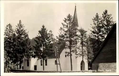 Ak Valburg Gelderland Niederlande, Herv. Kerk