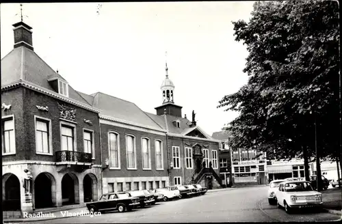 Ak Vlaardingen Südholland, Raadhuis