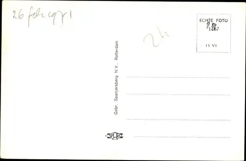 Ak Vlaardingen Südholland, Raadhuis