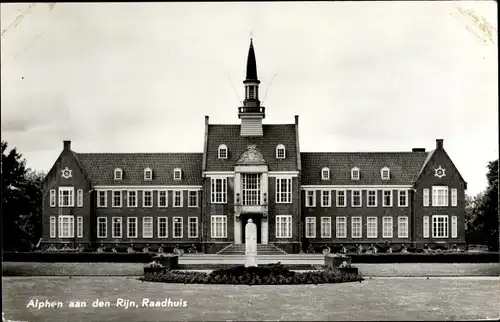 Ak Alphen aan den Rijn Südholland, Raadhuis