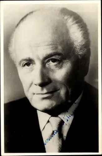 Ak Schauspieler Hermann Thimig, Portrait, Autogramm