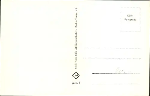 Ak Schauspielerin Ann Smyrner, Portrait, Autogramm