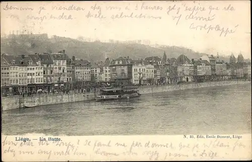 Ak Liège Lüttich Wallonien, La Batte