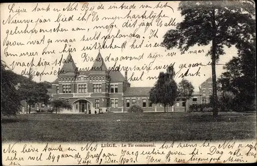 Ak Liège Lüttich Wallonien, Le Tir communal