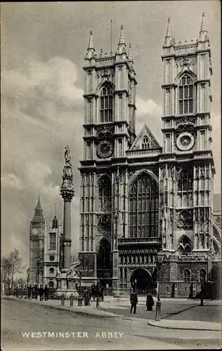 Ak Westminster London City, Westminster Abbey