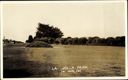 Ak La Jolla Kalifornien USA, La Jolla Park