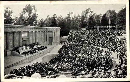 Ak Berkeley California USA, University of California, Greek Theatre