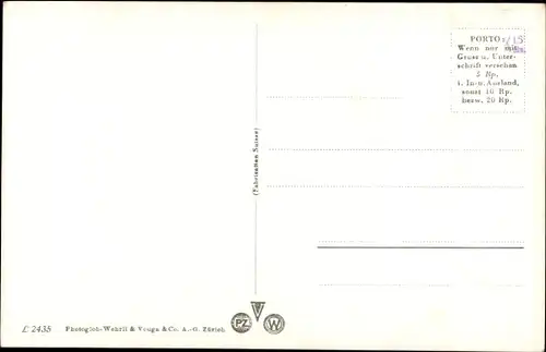 Ak Luzern Stadt Schweiz, Panorama mit Pilatus