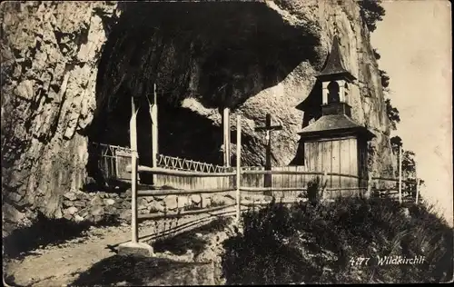 Ak Schwende Kanton Appenzell Schweiz, Wildkirchli