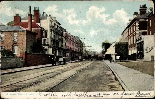 Ak Southampton Hampshire England, Above Bar Street