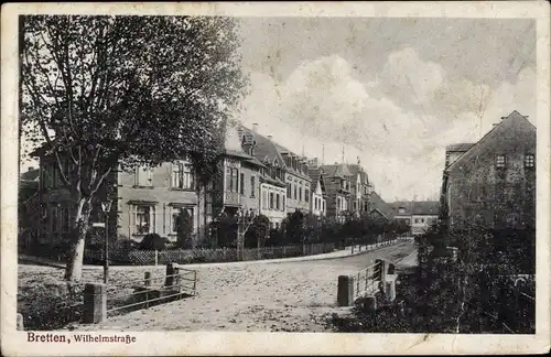 Ak Bretten in Baden, Wilhelmstraße