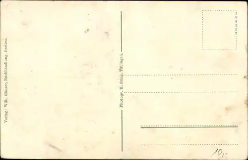Ak Bretten in Baden, Wilhelmstraße