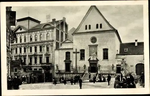 Ak Brno Brünn Südmähren, Kapuzinerplatz