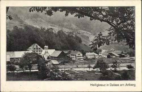 Ak Dalaas am Arlberg Vorarlberg, Heiligkreuz