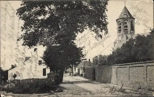 Ak Knokke Heist Heyst Knocke sur Mer Westflandern, Paysage