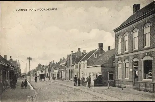 Ak Noordeinde Goes Zeeland Niederlande, Dorpstraat