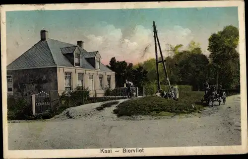 Ak Biervliet Zeeland Niederlande, Kaai