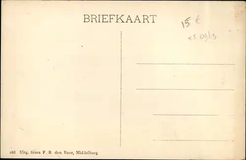 Ak Meliskerke Zeeland Niederlande, Dorpstraat, Soldaten