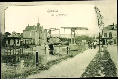 Ak Rijswijk Südholland Niederlande, de Geestbrug