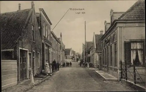 Ak Ridderkerk Südholland Niederlande, Lagedijk