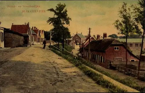 Ak Slikkerveer Südholland, Boven- en benedendijks