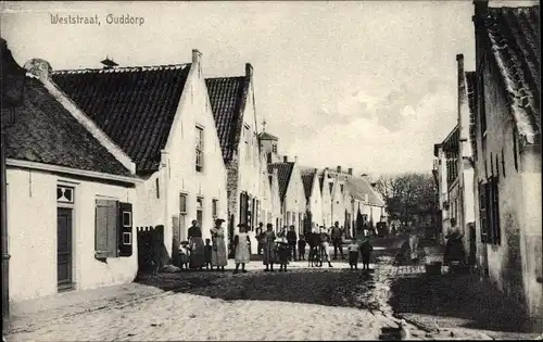 Ak Ouddorp Südholland, Weststraat