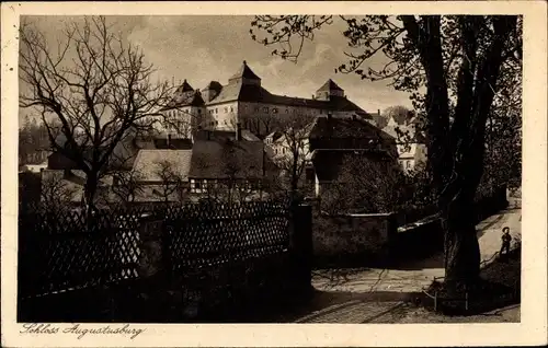 Ak Augustusburg im Erzgebirge, Schloss Augustusburg