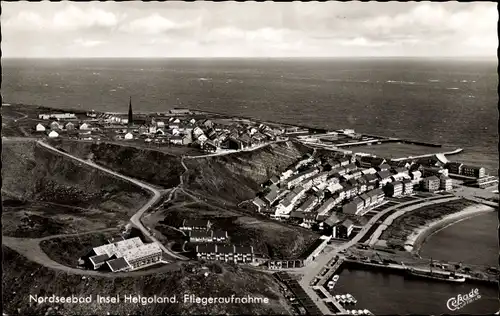 Ak Nordseeinsel Helgoland, Fiegeraufnahme