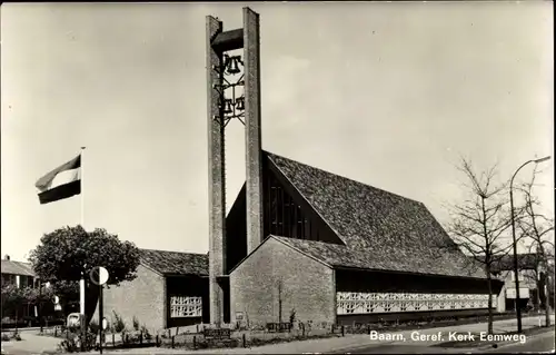 Ak Baarn Utrecht Niederlande, Geref. Kerk Eemweg