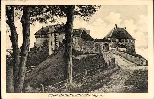 Ak Rechberg Schwäbisch Gmünd, Burg Hohenrechberg