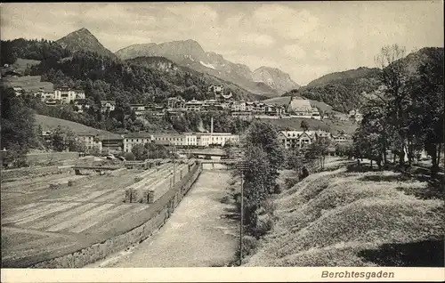 Ak Berchtesgaden in Oberbayern, Panorama