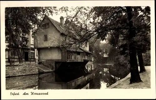 Ak Erfurt in Thüringen, Am Kreuzsand