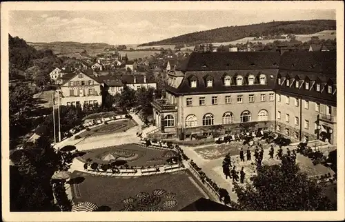 Ak Oberschlema Bad Schlema in Sachsen, Kuranlagen