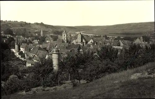 Foto Ak Marktbreit in Unterfranken, Ortsansicht