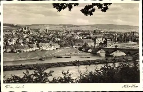Ak Trier an der Mosel, Ortsansicht