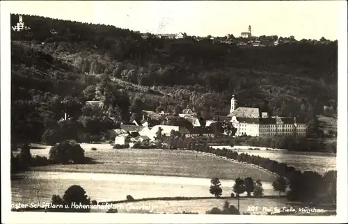Foto Ak Schäftlarn Oberbayern, Kloster im Isarthal