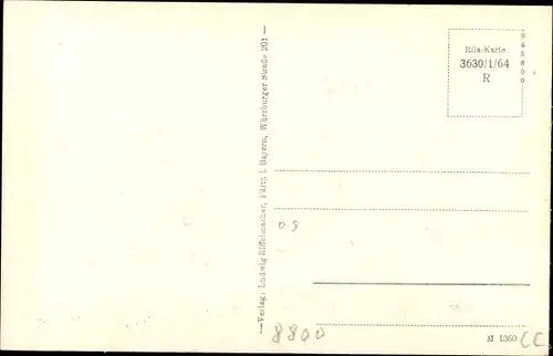 Ak Ansbach in Mittelfranken Bayern, Schloss