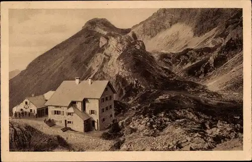 Ak Hinterstein Bad Hindelang im Oberallgäu, Prinz Luitpoldhaus, Hochvogel