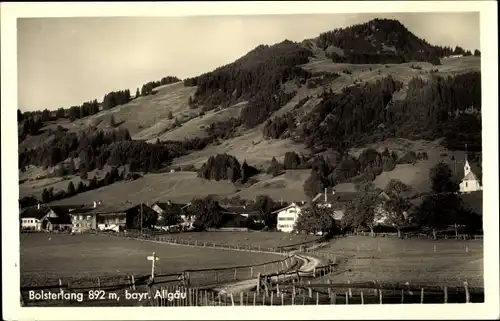 Ak Bolsterlang im Allgäu, Ortsansicht
