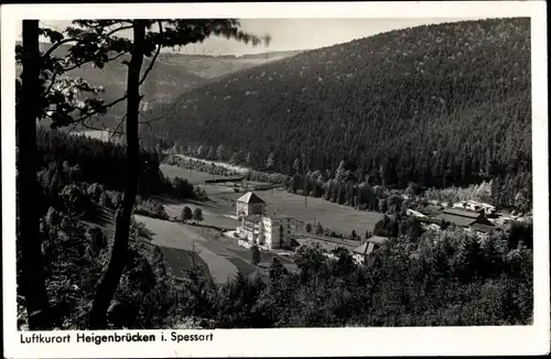 Ak Heigenbrücken im Spessart Unterfranken, Ortsansicht