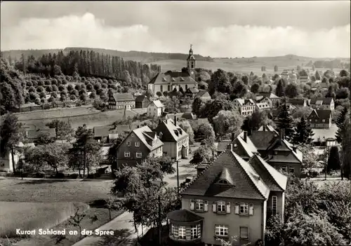Ak Sohland an der Spree Lausitz, Ortsansicht