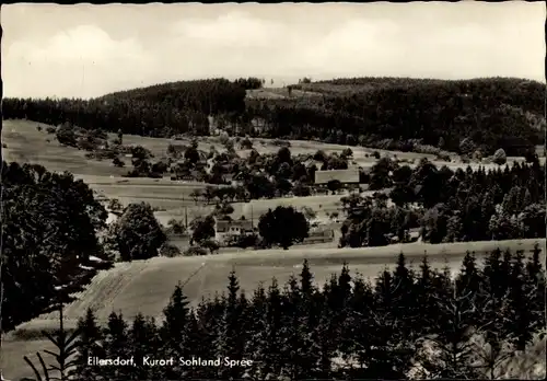 Ak Ellersdorf Sohland an der Spree in Sachsen, Ortsansicht