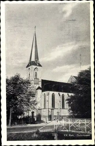 Ak Dedemsvaart Overijssel Niederlande, R. K. Kerk