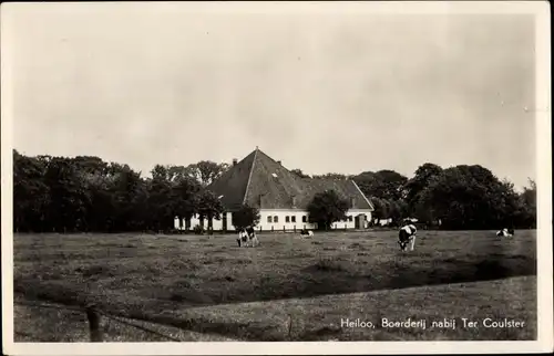 Ak Heiloo Nordholland Niederlande, Boerderij nabij Ter Coulster