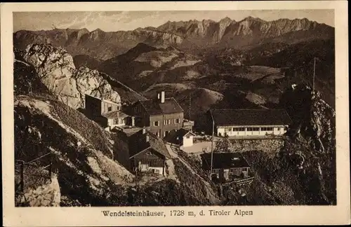 Ak Tirol in Österreich, Wendelsteinhäuser, Tiroler Alpen