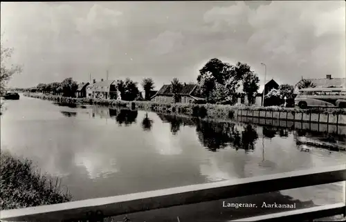 Ak Langeraar Nieuwkoop Südholland, Aarkanaal