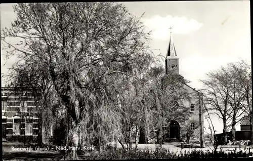 Ak Reeuwijk Südholland, Ned. Herv. Kerk