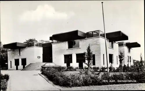 Ak Ter Aar Südholland, Gemeentehuis