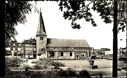 Ak Hoensbroek Heerlen Limburg Niederlande, Monumentaal Oud Kerkje