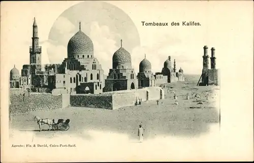 Ak Cairo Kairo Ägypten, Tombeaux des Kalifes